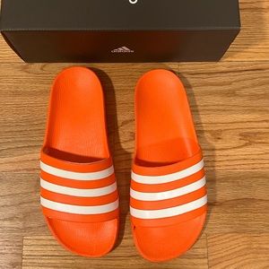 Adidas aqua slides